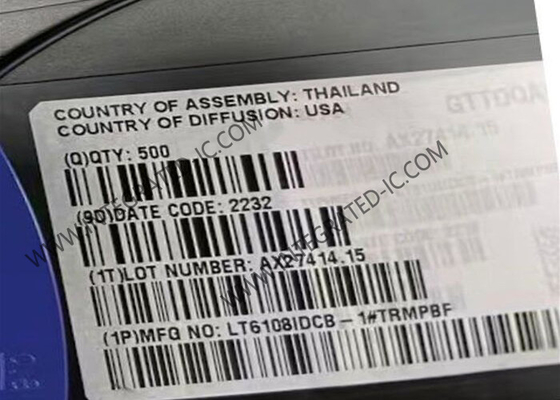 LT6108IDCB-1 Integrated Circuit Chip High Side Current Sense Amplifier With Reference And Comparator