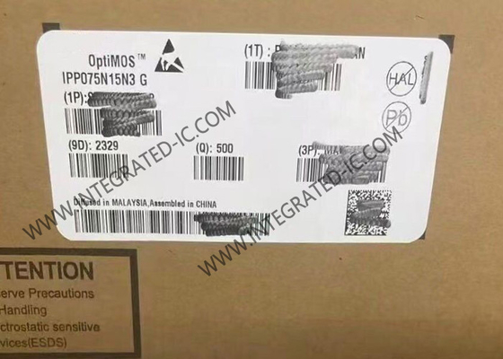 IPP075N15N3G ইন্টিগ্রেটেড সার্কিট চিপ অপটিমোস ৩ পাওয়ার ট্রানজিস্টর ১৫০V MOSFET ট্রানজিস্টর