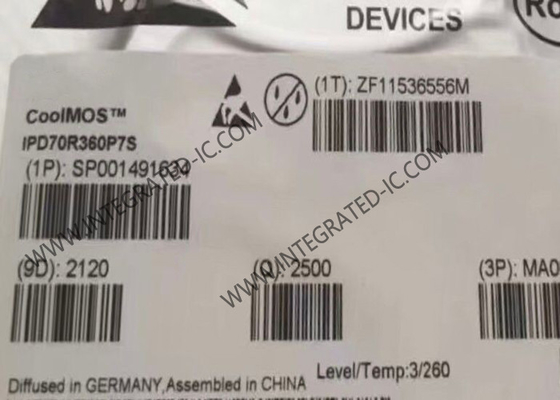 IPD70R360P7S ইন্টিগ্রেটেড সার্কিট চিপ CoolMOSTM P7 এন-চ্যানেল পাওয়ার MOSFET ট্রানজিস্টর