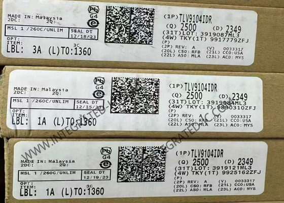 TLV9104IDR ইন্টিগ্রেটেড সার্কিট চিপ 16V অপারেশনাল এম্প্লিফায়ার SOIC14 লো পাওয়ার অপ এম্প