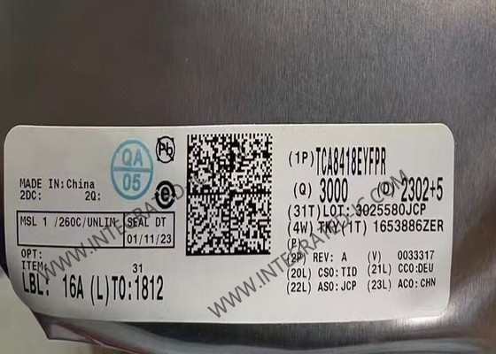 TCA8418EYFPR ইন্টিগ্রেটেড সার্কিট চিপ আই 2 সি নিয়ন্ত্রিত কীপ্যাড স্ক্যান আইসি ইন্টিগ্রেটেড ইএসডি সুরক্ষা সহ