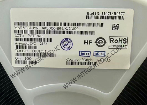 IC চিপ 88Q5050-B0-LKJ2A000 তৃতীয় প্রজন্মের স্বয়ংচালিত ইথারনেট সুইচ আইসি