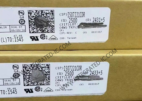 ISO7221CDR ইন্টিগ্রেটেড সার্কিট চিপ 2500Vrms ডুয়াল চ্যানেল ডিজিটাল আইসোলেটর SOIC8