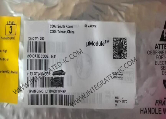 LTM4638IY ইন্টিগ্রেটেড সার্কিট চিপ 20VIN 15A স্টেপ-ডাউন ডিসি ডিসি uModule নিয়ন্ত্রক