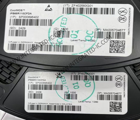 ইন্টিগ্রেটেড সার্কিট চিপ IPB65R110CFDA এন-চ্যানেল পাওয়ার ট্রানজিস্টর