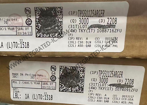 TPS51125ARGER ইন্টিগ্রেটেড সার্কিট চিপ সিঙ্ক্রোনাস বাক কন্ট্রোলার আইসি স্টেপ ডাউন কন্ট্রোলার