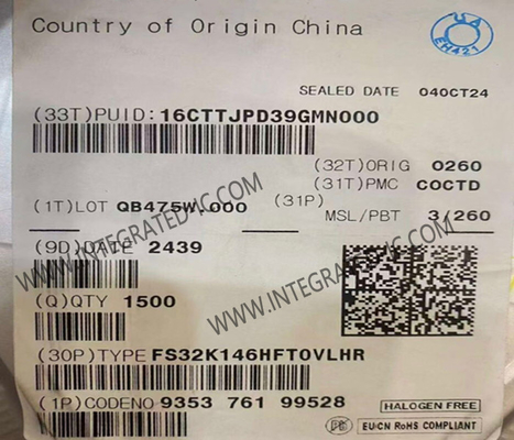 FS32K146HFT0VLHR মাইক্রোকন্ট্রোলার MCU ARM Cortex M4F S32K মাইক্রোকন্ট্রোলার IC 32Bit MCU