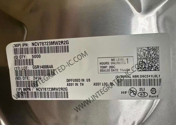 ইন্টিগ্রেটেড সার্কিট চিপ NCV78723MW2R2G উচ্চ দক্ষতা Buck Dual LED ড্রাইভার