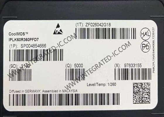 IPLK60R360PFD7 ইন্টিগ্রেটেড সার্কিট চিপ এন-চ্যানেল 600V 13A MOSFET ট্রানজিস্টর
