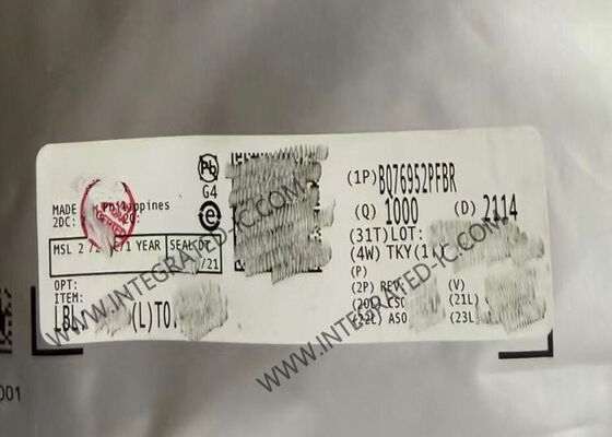 BQ76952PFBR ইন্টিগ্রেটেড সার্কিট চিপ উচ্চ নির্ভুলতা ব্যাটারি মনিটর এবং সুরক্ষা 3 সিরিজ থেকে 16 সিরিজ লিথিয়াম আয়ন ব্যাটারি প্যাকের জন্য