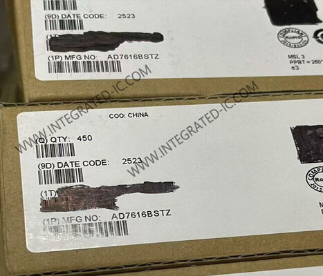 AD7616BSTZ বিপোলার ইনপুট ডুয়াল সিম্পল স্যাম্পলিং সহ ইন্টিগ্রেটেড সার্কিট চিপ 16-বিট রেজোলিউশন এডিসি