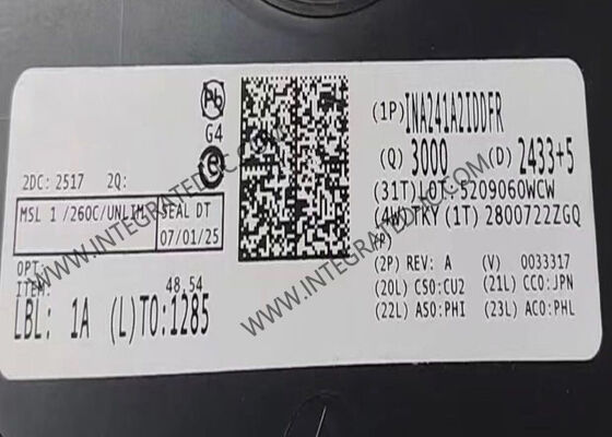 INA241A2IDDFR বর্তমান সেন্স এম্প্লিফায়ার উন্নত PWM প্রত্যাখ্যান সহ ইন্টিগ্রেটেড সার্কিট চিপ