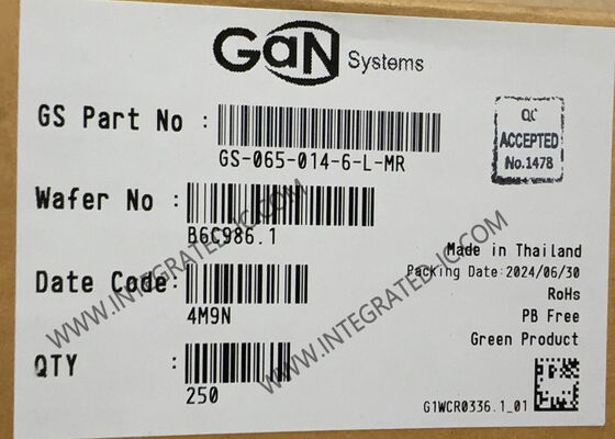 GS-065-014-6-L-MR ইন্টিগ্রেটেড সার্কিট চিপ 700V 15.2A GaN ট্রানজিস্টর