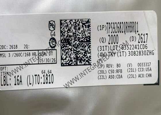 ইন্টিগ্রেটেড সার্কিট চিপ TPS92682QRHBRQ1 ডুয়াল চ্যানেল 65V 5A LED ড্রাইভার আইসি