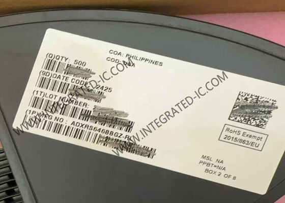 ADXRS646BBGZ সেন্সর আইসি অ্যাঙ্গুলার রেট সেন্সর CBGA-32 প্যাকেজ এবং লো নয়েজ ইয় রেট জাইরোস্কোপ সহ
