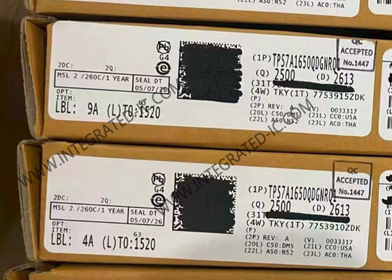 5V TPS7A1650QDGNRQ1 LDO ভোল্টেজ রেগুলেটর IC TPS7A1650-Q1 MSOP8