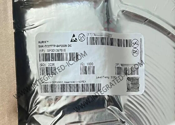 SAL-TC277TP-64F200N ডিসি মাইক্রোকন্ট্রোলার এমসিইউ ৩২-বিট মাইক্রোকন্ট্রোলার চিপ ২০০ মেগাহার্টজ ট্রিকোর সিপিইউ এবং ৪এমবি ফ্ল্যাশ সহ