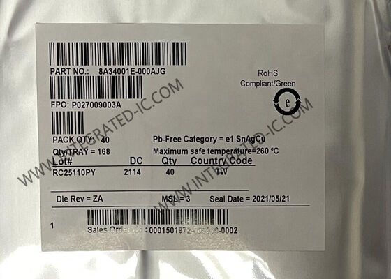 5G মডিউল 8A34001E-000AJG 5G নেটওয়ার্ক সরঞ্জাম CABGA-144 সিস্টেম সিঙ্ক্রোনাইজার আইসি