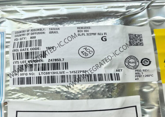 LTC6813HLWE-1 ইন্টিগ্রেটেড সার্কিট চিপ 18-সেল ব্যাটারি স্ট্যাক মনিটর LQFP-64