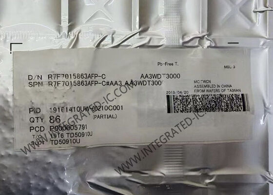R7F7015863AFP-C RH850/F1K মাইক্রোকন্ট্রোলার MCU 32-বিট LFQFP-176 MCU